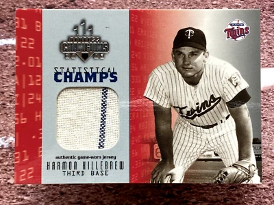 2003 Donruss Champions Statistical Champs /250 Jersey Harmon Killebrew #SC-6 - Image 1 of 2