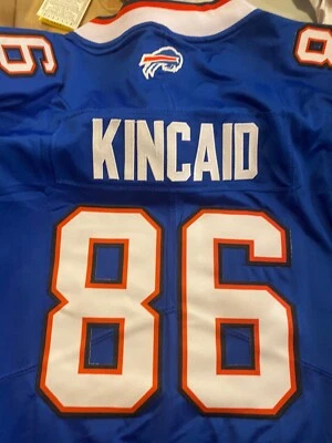 Camiseta pequeña Dalton Kincaid de billetes de búfalo cosidos sin usar Estate de tienda rara Foto 1 de 3