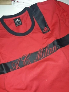 Maglia rossa Adidas AC MIlan - vintage - Foto 1 di 5