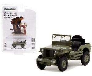 1945 WILLYS MB Jeep Royal Netherlands Army  - Norman Rockwell - 1/64  Greenlight