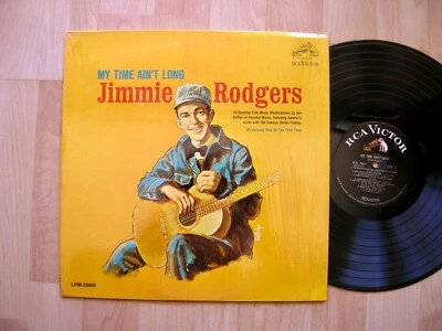 JIMMIE RODGERS my time ain't long RCA LPM 2865 orig 1964 SHRINK NM - Image 1 of 2