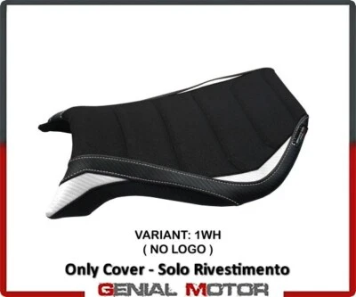 Funda sillín asiento Yuza Ultragrip blanco (WH)T.I. para MV AGUSTA F4 1999>2009 Foto 1 de 2