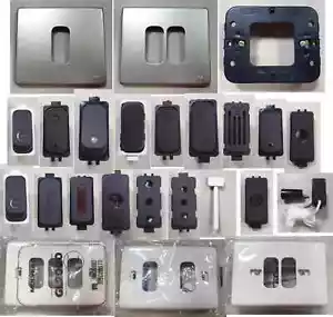 COMPONENTI MOLVENO LEGRAND GL 2000 MARRONE GL2000 FRUTTI PRESA DEVIATORE TELAIO - Foto 1 di 29