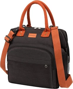 Insulated Lunch Bag Box Insulated Cooler for Women Kids Adult School Work Picnic - Picture 1 of 6