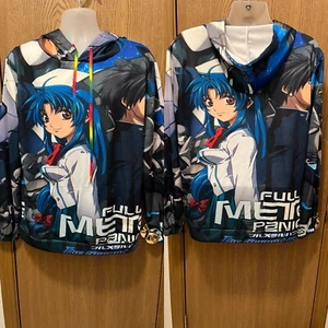 Full Metal Panic! Hoodie 2XL Kangaroo Pocket Drawstring Graphic Print Unbranded - Picture 1 of 15