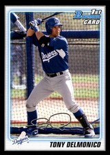 2010 Bowman Prospects Black #BP50 Tony Delmonico Dodgers NM-MT 
