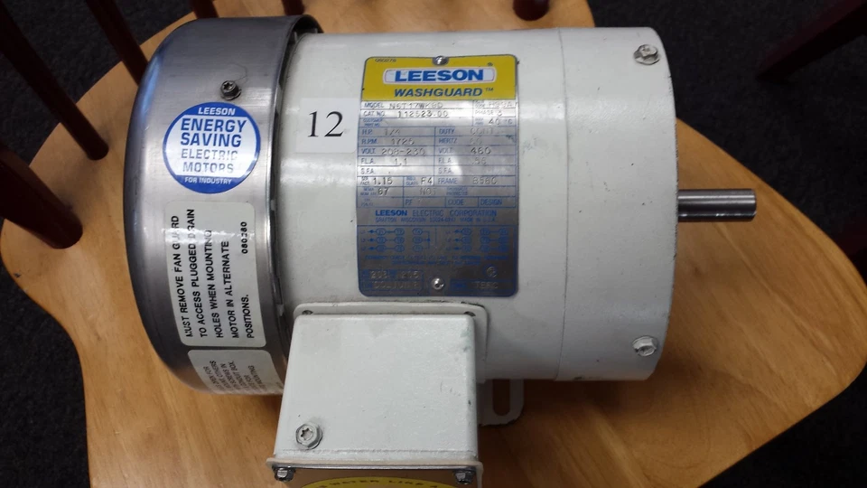 Motor de lavado Leeson 112523,00 1/4 HP Foto 1 de 1