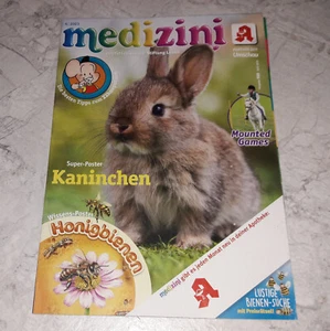 Medizini 4/2023 Kinder Zeitschrift Apotheke Kaninchen Bienen Vögel Nester Poster - Bild 1 von 24