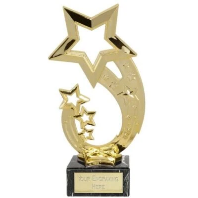 MANHATTAN ENGRAVING RISING STAR TROPHY BUDGET SCHULE/CLUB/QUIZ AKADEMISCHER AWARD/CUP - Kostenlose Gravur