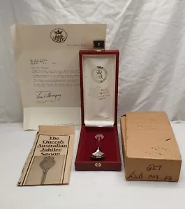 Silver Jubilee Of Queen Elizabeth II Spoon Australia 1977 - Picture 1 of 16