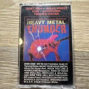Heavy Metal Thunder CASSETTE TAPE Judas Priest KISS Quiet Riot DIO - Picture 1 of 5