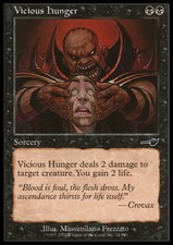Magic the Gathering MTG Vicious Hunger (74) Nemesis   LP