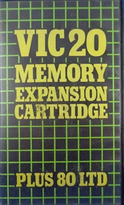 COMMODORE VC-20 / VIC-20 -- MEMORY EXPANSION CARTRIDGE (PLUS 80 LTD) - Bild 1 von 8