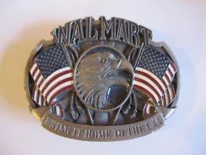 Walmart Transportation Award Truck Driver seltene Vintage Gürtelschnalle - Bild 1 von 11
