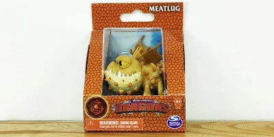 Spin Master DreamWorks Dragons MEATLUG with Sign How To Train Your Dragon New - Image 1 of 4