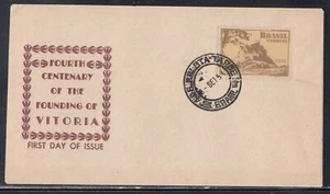 Brazil Scott 712 FDC - Vitoria, 400th Anniv. of Founding - Picture 1 of 1