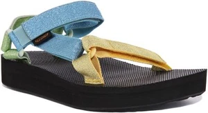 TEVA 1090969-MCBM Midform Universal Correas Eva Sandalias Mujer Azul Talla 3-8 - Imagen 1 de 6