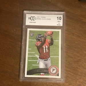 Julio Jones 2011 Topps Rookie Image Variation BCCG Gem Mint 10 - Picture 1 of 2