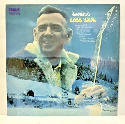 Vinyl Hank Snow LP Snowbird 1973 NM/NM - Image 1 of 3