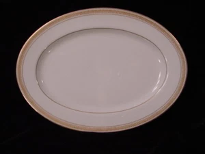 Vintage Emdeko Darlene Pattern Fine Japan China Platter with gold trim - Picture 1 of 3