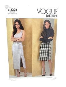 Vogue Sewing Pattern R12224 Misses’ Skirt 18–26 Two Lengths UNCUT ©2024 - Picture 1 of 3