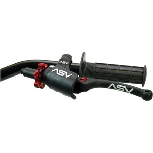 ASV C6 Pro Clutch Lever With Thumb Hot Start - Black, Standard CQC606PHC-K - Picture 1 of 1