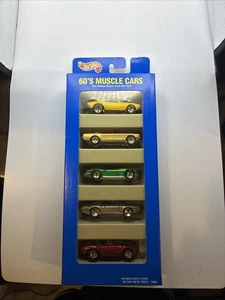 1995 Hot Wheels Gift Pack 60's Muscle Cars 1/64 Scale #13503 - Picture 1 of 6