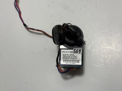 2000-2005 CADILLAC DEVILLE TRAVA DO INTERRUPTOR DE IGNIÇÃO COM CHAVE E IMOBILIZADOR FABRICANTE DE EQUIPAMENTO ORIGINAL - Imagem 1 de 4