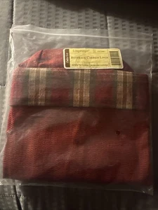Bolsa para botellas Longaberger/bolso de bebidas forro de cesta - Orchard Park a cuadros - pimentón - Imagen 1 de 1