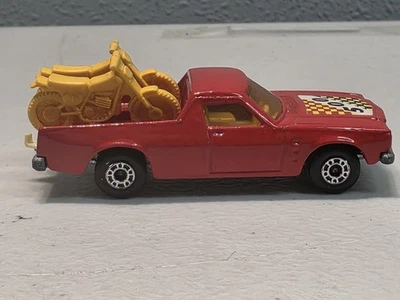 1977 Matchbox Superfast Holden Pick-Up W/Motorcycles Lesney England - Image 1 of 4