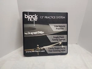 RTOM Black Hole Snap-on Mesh Practice Pad - 13" - Picture 1 of 7
