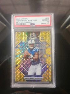 Anthony Richardson 2023 Mosaic #282 Reactive Yellow RC PSA 10 COLTS - Picture 1 of 2