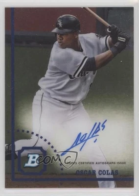 2022 Bowman Heritage Chrome Prospect Auto Oscar Colas #CPA-OC Auto - Image 1 of 2