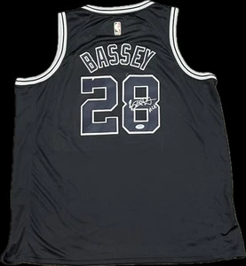 Charles Bassey Signed Jersey PSA San Antonio Spurs Autographed - Picture 1 of 2