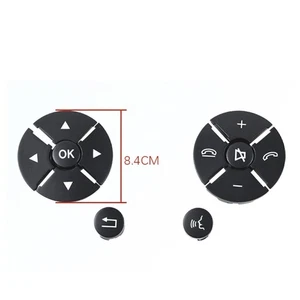 12pcs Steering Wheel Switch Button Black For Mercedes Benz S Class W221 2009-13 - Picture 1 of 6