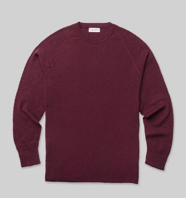 Suéter utilitario American Trench Merino - Borgoña/XXL Foto 1 de 4