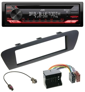 JVC CD DAB USB Bluetooth MP3 Autoradio für Renault Scenic (ab 12) - braun - Bild 1 von 8