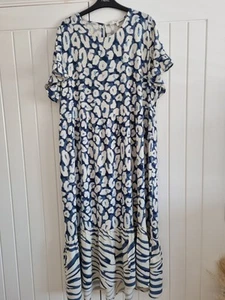 Next Women's Size 16 Animal Print Dress - Picture 1 of 6