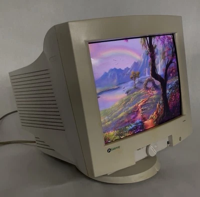 Gateway EV700 E7006 800x600 VGA CRT Color Computer Monitor - Image 1 of 4