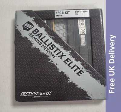 16 GB Ballistix Elite Gaming RAM 2 X 8 GB Sticks. - Image 1 of 2