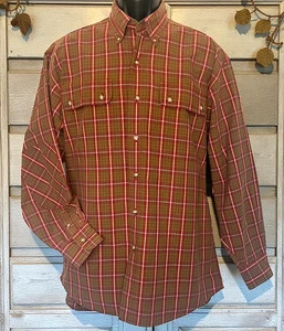 Camisa Willis & Geiger Mediana Cuadros Codo Parches Mangas Largas Hong Kong De Colección - Imagen 1 de 13