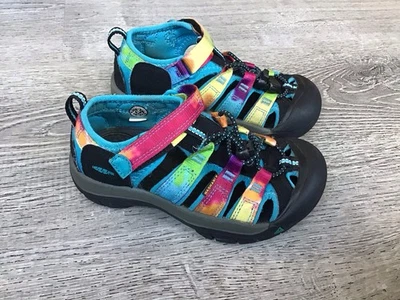 Keen Newport H2 TieDye Youth Girls Size 12 Casual Shoes Sandals 1018447 - Image 1 of 4