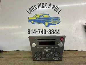 2007-2009 SUBARU LEGACY RADIO CD PLAYER AC TEMPERATURE CLIMATE CONTROL OEM PART - Picture 1 of 24