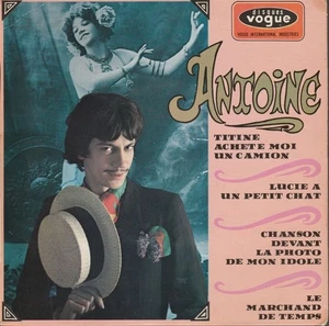 ANTOINE Le Marchand De Temps French EP 7" 45 60s Pop 60s Beat Psych - Imagen 1 de 4