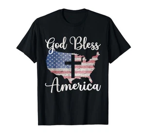 God Bless America T-Shirt - Picture 1 of 1