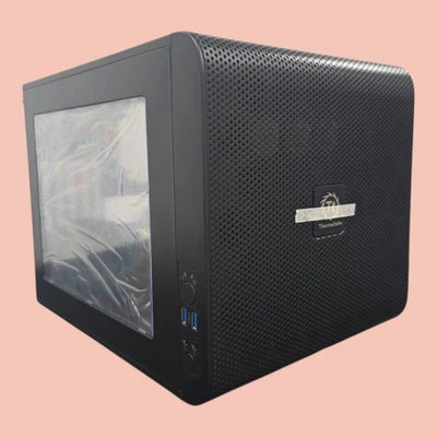 @UNUSED/MINOR ISSUE@ Thermaltake Core V1 MiniITX  black MTT10 - Image 1 of 4