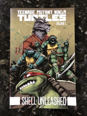 Teenage Mutant Ninja Turtles Shell Unleashed Vol 1 TPB IDW 2016 - TMNT Has 1-12 - Image 1 of 4