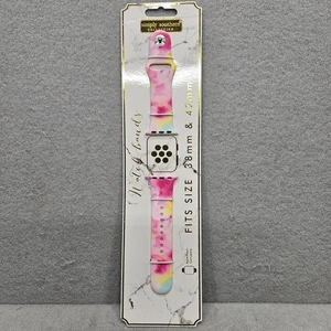 CINTURINO OROLOGIO APPLE SIMPLY SOUTH misura 38-42 tye dye - Foto 1 di 7