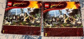 LEGO Indiana Jones: Temple Escape (7623) Incomplete, See Descriptn  Retired Rare