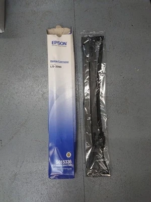 Genuine Black Epson LQ-2090 Fabric Ribbon - C13S015336 - Image 1 of 4